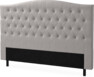 Delux Välvd - Sänggavel, 90-210 cm - Grå