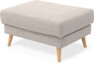 Nellie - Fotpall - Beige