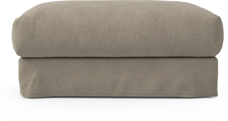 Cherrie Klädsel - Klädsel till fotpall 100 - Beige
