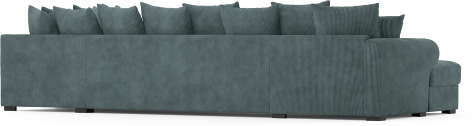 Town - 3-sits soffa med divan höger och schäslong vänster - Blå