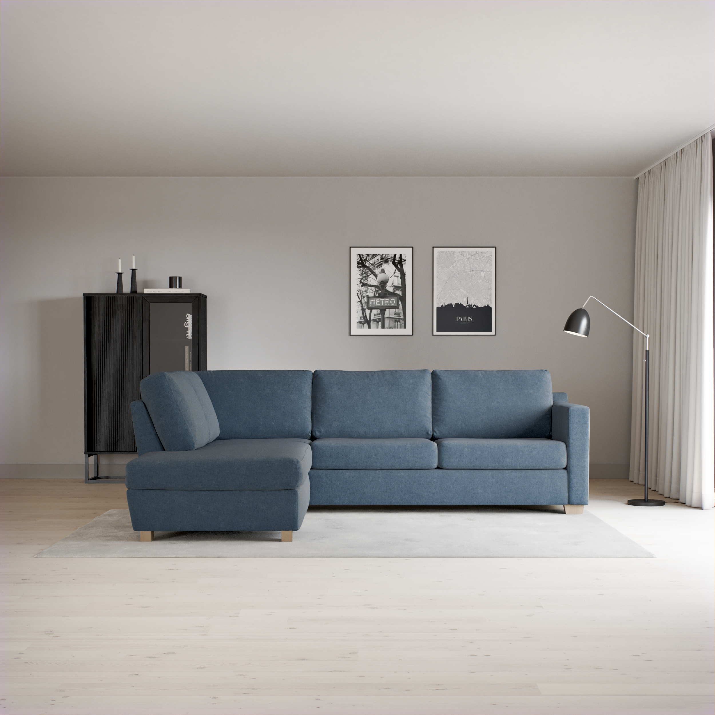 Friday - 2,5-sits soffa med divan vänster - inspiration
