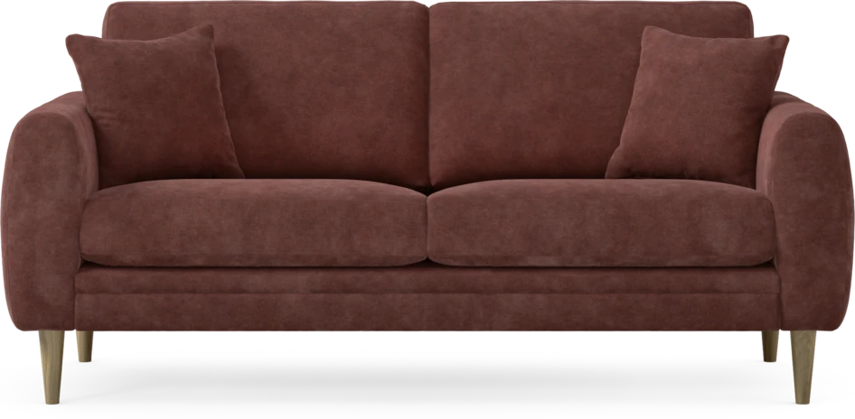 Eden - 2,5-sits soffa - Röd
