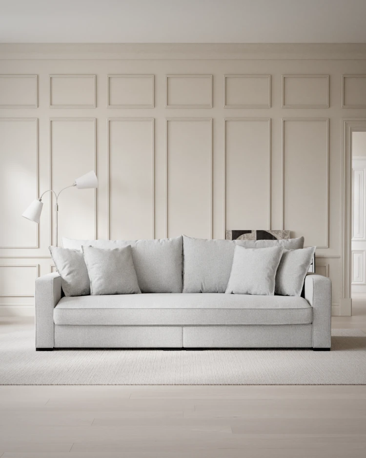 Rossi - 3-sits soffa, hel dyna - inspiration