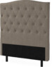 Delux Välvd - Sänggavel, 90-210 cm