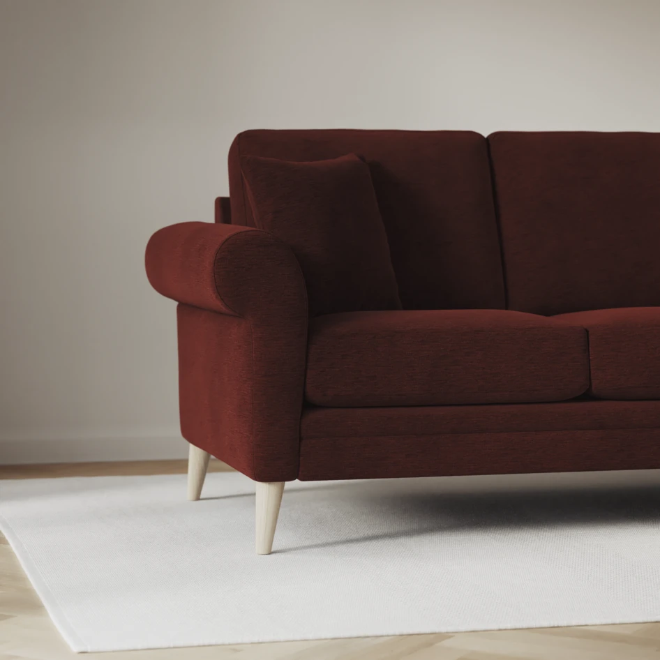 Eden - Hörnsoffa, 2+3-sits - Orange