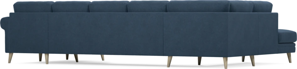Eden - 3-sits soffa med divan vänster och schäslong höger - Blå