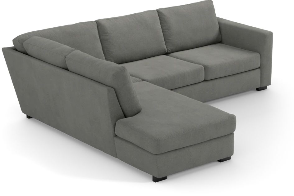 Friday - 2,5-sits soffa med divan vänster - Grå