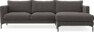 Impression Delux - 3-sits soffa med schäslong höger - Grå