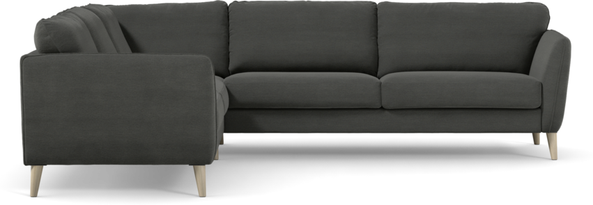 Bridge - Hörnsoffa, 2+3-sits - Grå