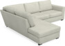 Friday - 2,5-sits soffa med divan vänster - Beige