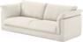 Cherrie - 3-sits soffa med kappa - Vit