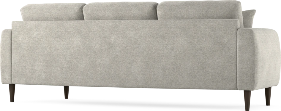 Eden - 3-sits soffa svängd - Grå