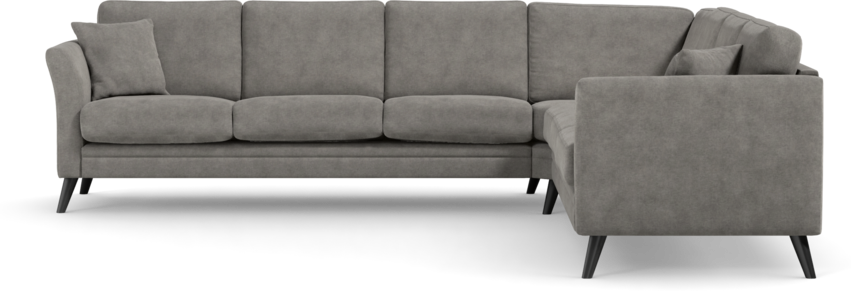 Eden - Hörnsoffa 3+3 - Grå
