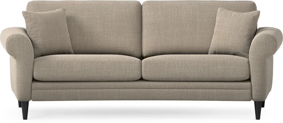 Eden - 2,5-sits soffa svängd - Beige