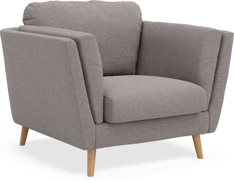 Madison Lux - Fåtölj, 70 cm - Grå