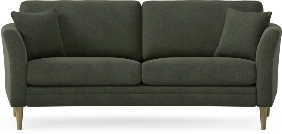 Eden - 2,5-sits soffa svängd - Grön