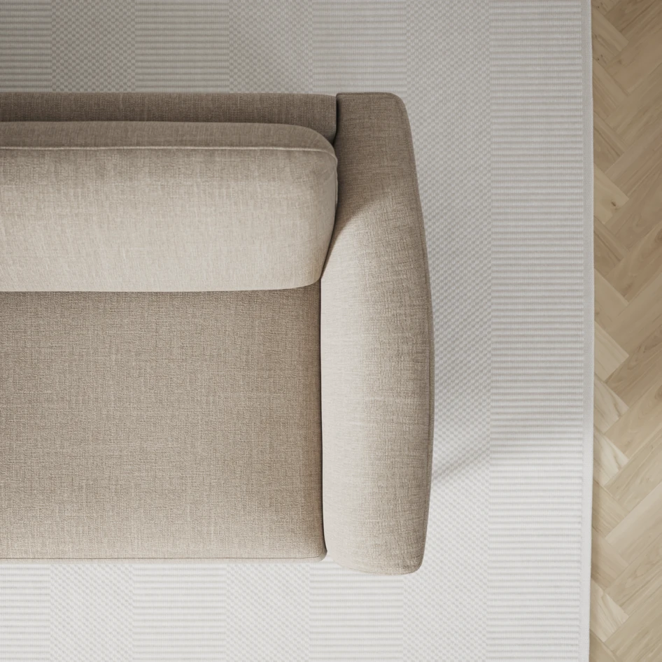 Bridge - Hörnsoffa, 2+2-sits - Beige