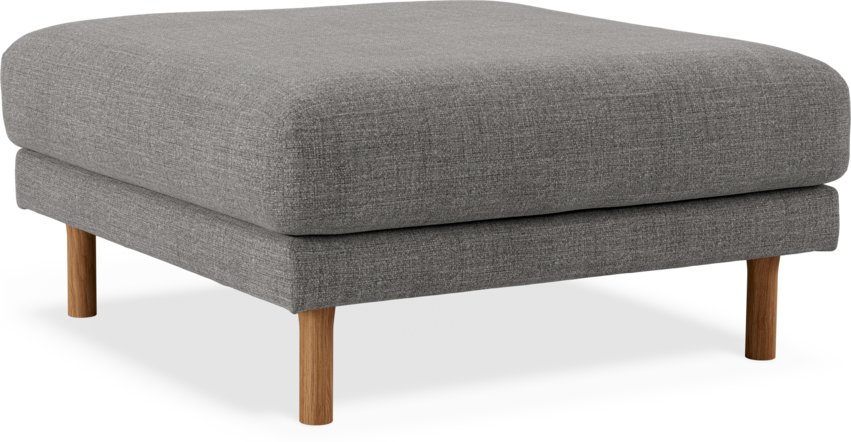 Willow - Fotpall, fast klädsel - Grå