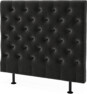 Cape pikerad - Sänggavel låg, , 90-210 cm - Grå
