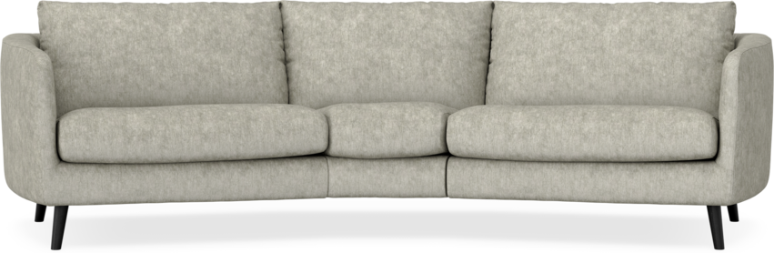 Madison - 3-sits soffa svängd, 90 cm - Beige