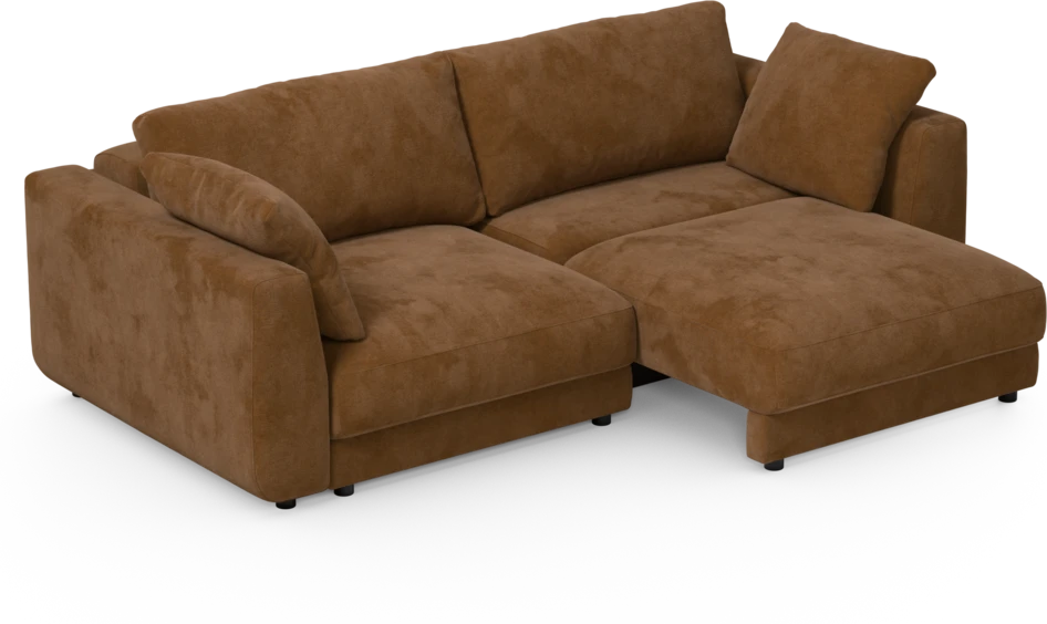 Amie - Bäddsoffa 3-sits - Orange