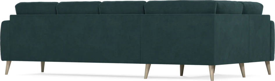 Eden - Hörnsoffa, 1+3-sits - Blå