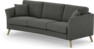 Eden - 3-sits soffa svängd - Grå