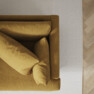 Harper - 3-sits soffa, hel dyna - Gul