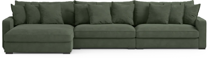 Rossi, 4-sits soffa med schäslong XL vänster