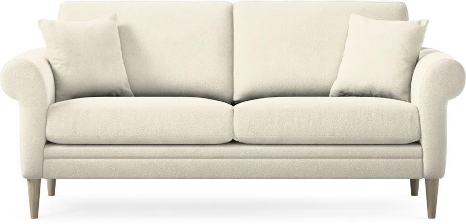 Eden - 2,5-sits soffa - Vit