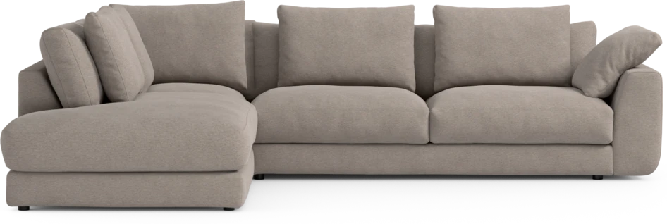 Amie - 3-sits med divan vänster - Beige
