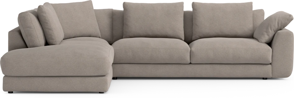 Amie - 3-sits med divan vänster - Beige
