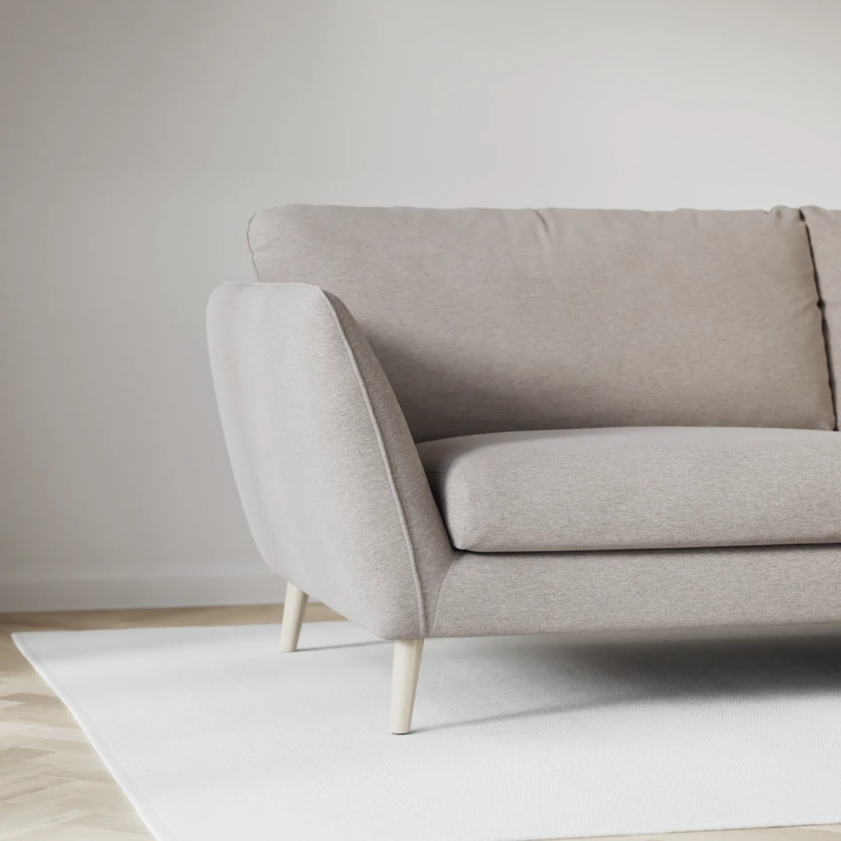 Madison Lux - 2-sits soffa med divan vänster och höger - Beige