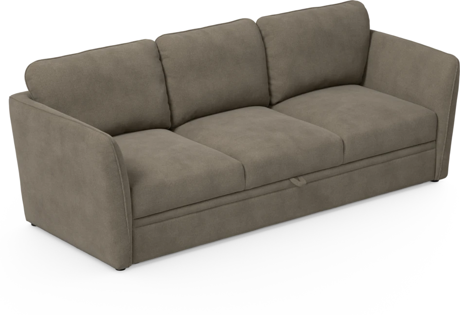 Öland - Bäddsoffa 3-sits, längsbäddad - Beige