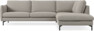 Madison Lux - 3-sits soffa med divan höger - Beige