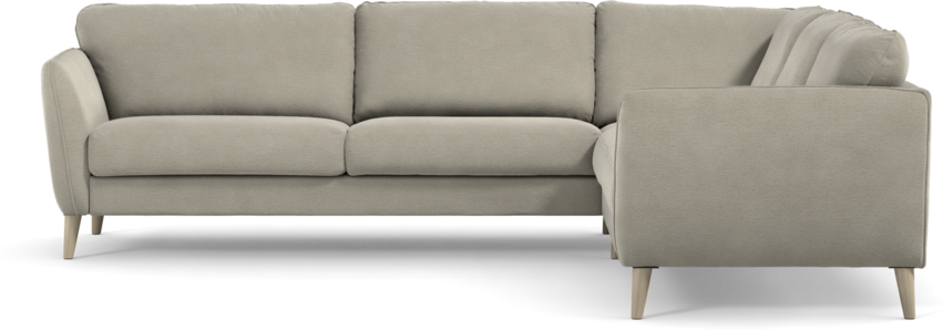 Bridge - Hörnsoffa, 3+2-sits - Brun