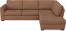 Friday - 2,5-sits soffa med divan höger - Orange