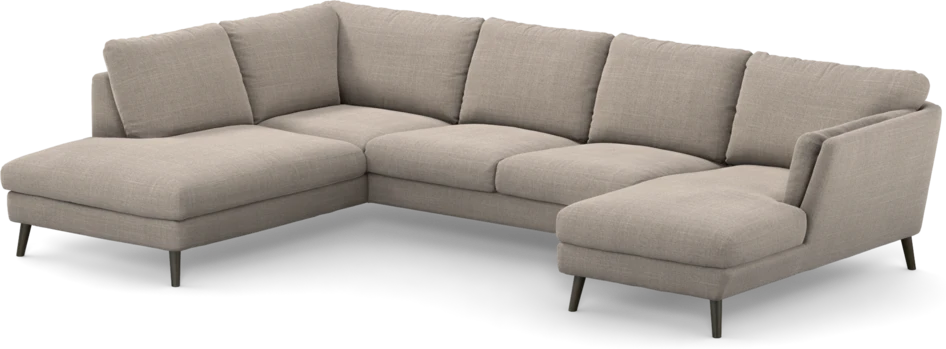 Madison - 2-sits soffa med divan vänster och schäslong höger - Beige