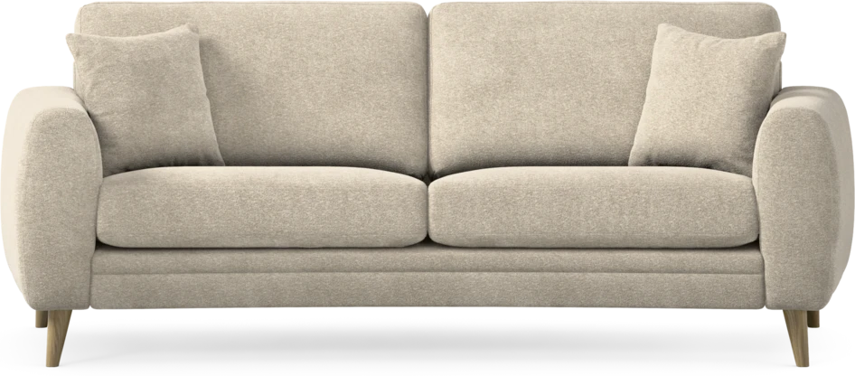 Eden - 2,5-sits soffa svängd - Beige