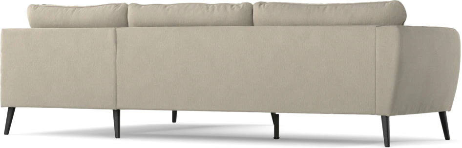 County - 2,5-sits soffa med divan höger - Grå