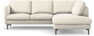 Madison - 2-sits soffa med divan höger - Vit
