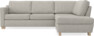 Friday - 2,5-sits soffa med divan höger - Beige
