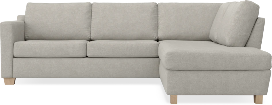 Friday - 2,5-sits soffa med divan höger - Beige