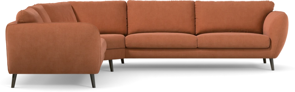 Madison Lux - Hörnsoffa 2+3-sits, hörn 2 - Orange