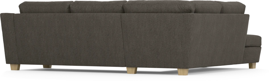Friday - 2,5-sits soffa med divan vänster - Brun