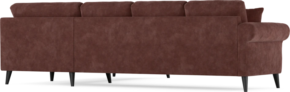Eden - Hörnsoffa, 3+2-sits - Röd