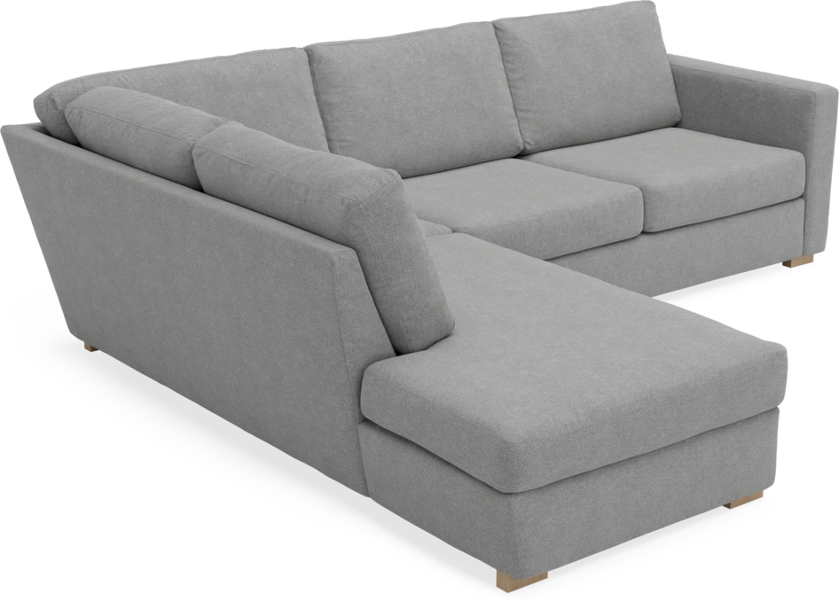 Friday - 2,5-sits soffa med divan vänster - Grå