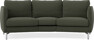Madison - 3-sits soffa svängd, 70 cm - Grön