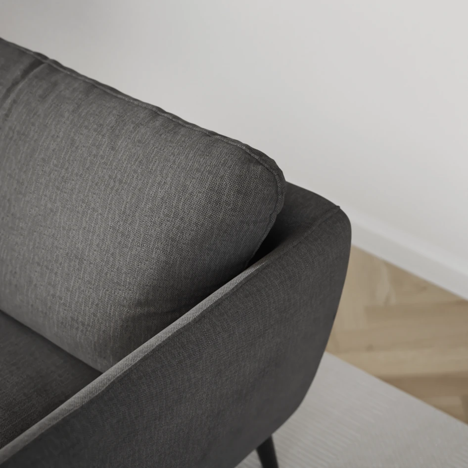 Madison Lux - Hörnsoffa 3+2-sits, hörn 1 - Grå