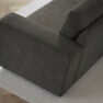 Friday - 2,5-sits soffa med divan vänster - Grå